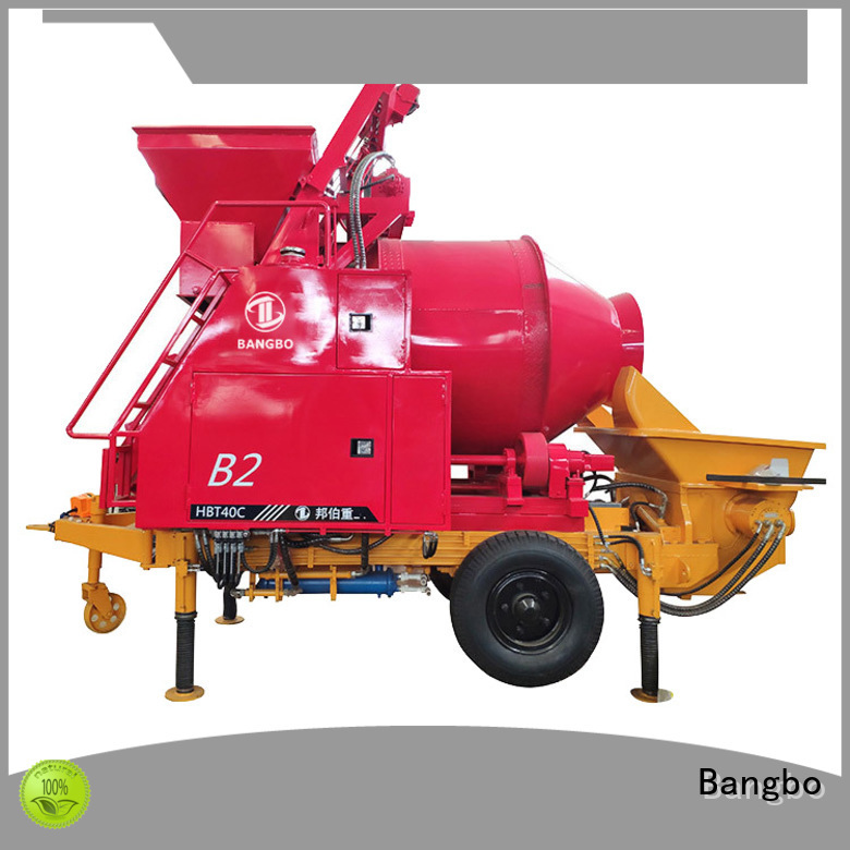 Bangbo High performance concrete mixer and pump factory for construction industry
