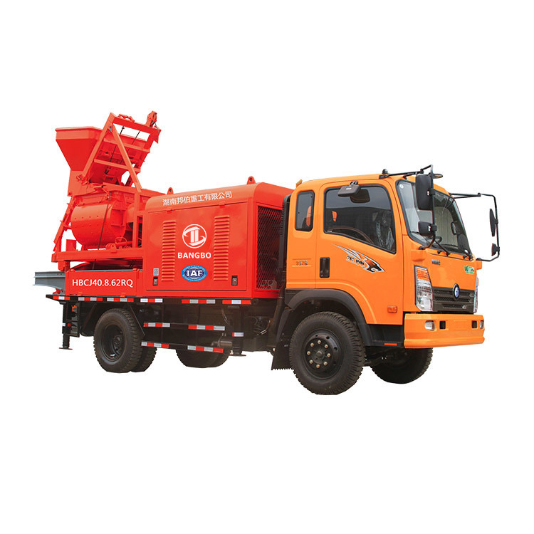 Mixer City Pump Truck HBCJ40.8.62RQ Concrete Mixer Truck For Sale