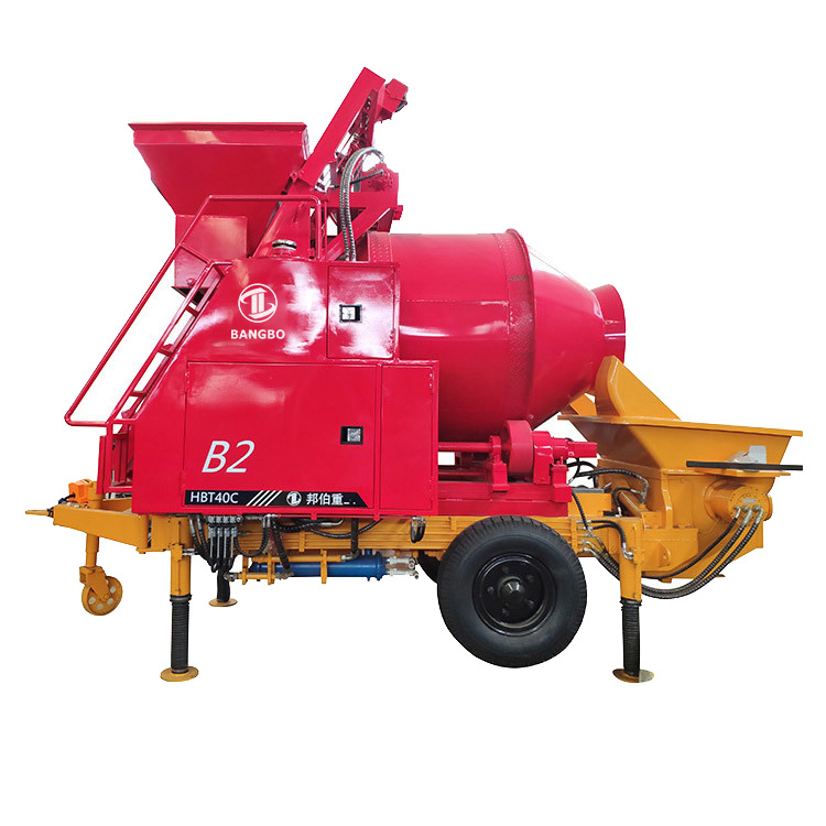 Concrete Mixer With Pump JBT30.8.45 Cement Mixer With Pump