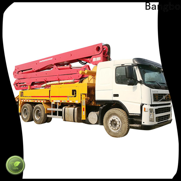 Bangbo cement pump truck for sale company for construction projects