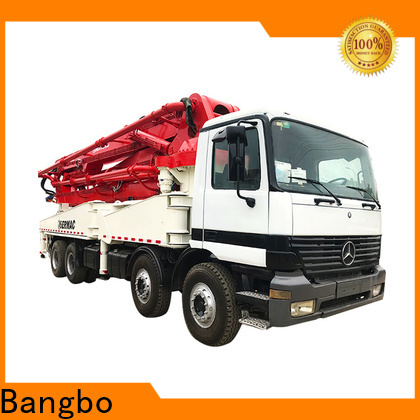 Bangbo used mobile concrete truck factory for construction project
