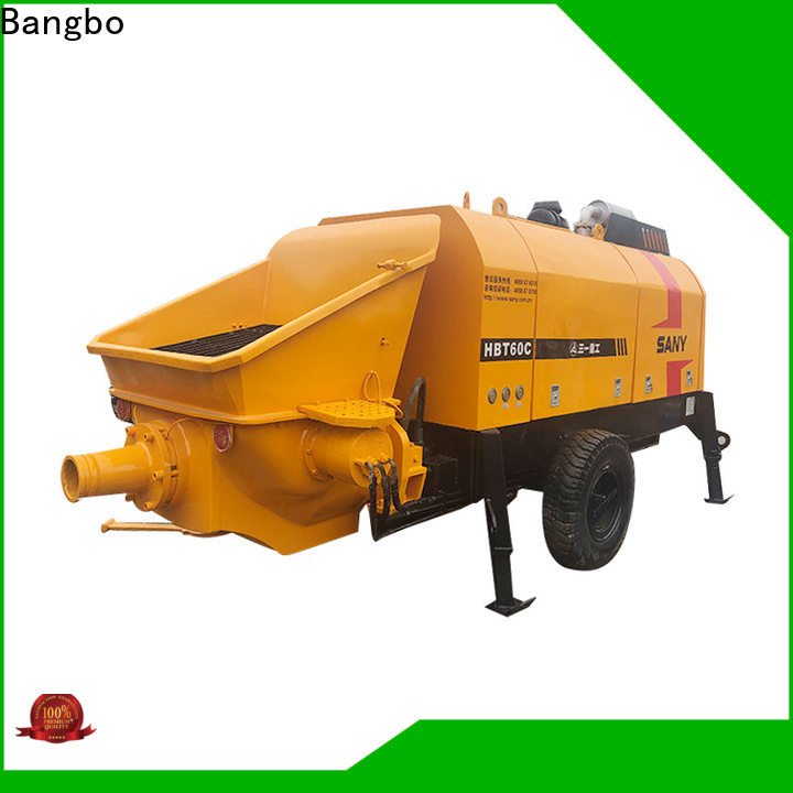 Bangbo Great second hand concrete pump company for construction project