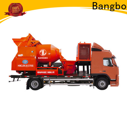 Bangbo cement pump truck company for tunnel project