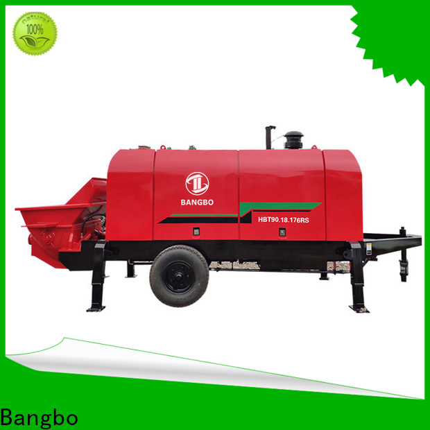 Bangbo stationary concrete mixer for sale supplier for engineering construction