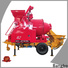 Bangbo High performance mobile concrete mixer with pump company for construction industry