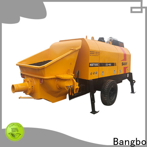 Bangbo Professional used stationary concrete pumps for sale manufacturer for construction industry