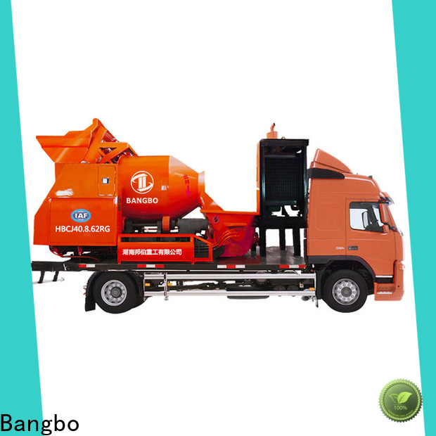 Bangbo Durable concrete mixer truck specifications company for construction projects