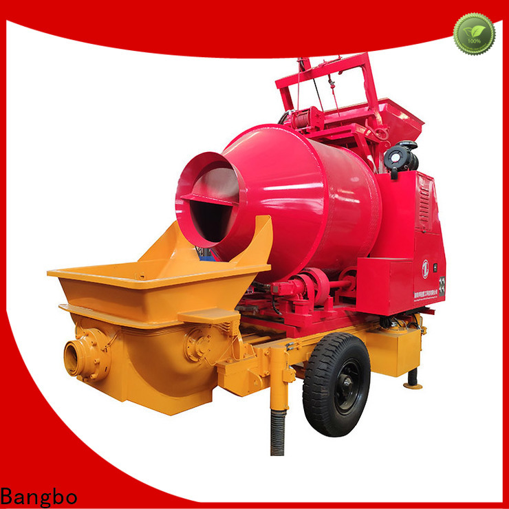 Durable concrete mixer and pumping machine factory for construction industry