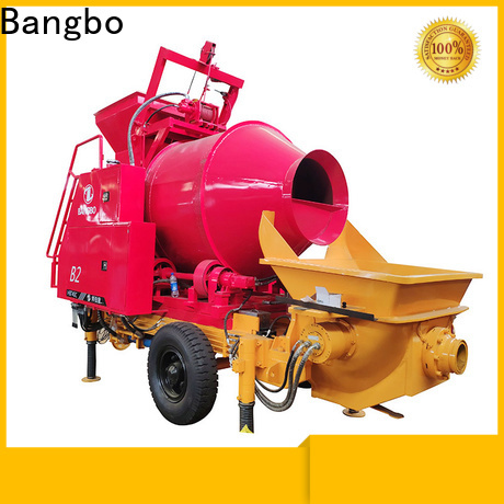 High performance concrete mixer and pumping machine company for construction projects