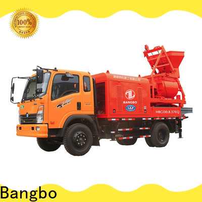 Bangbo concrete mixer truck for sale supplier for tunnel project