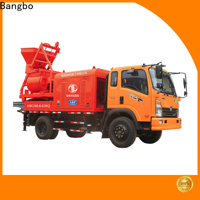 Bangbo concrete pump for sale manufacturer for engineering construction
