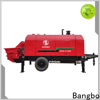 Bangbo concrete stationary pump supplier for construction industry