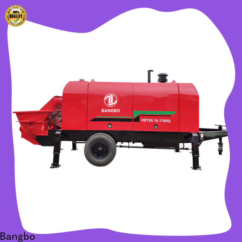 Durable stationary pump factory for construction industry