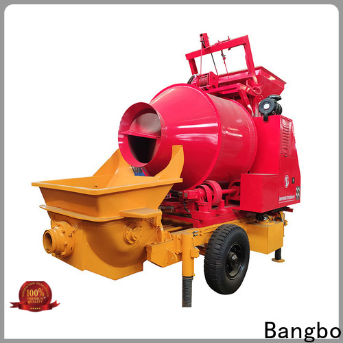 Great concrete mixer with pump supplier for construction industry