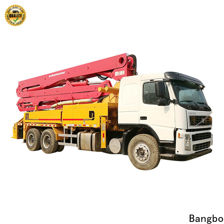 Professional cement pump truck factory for construction projects