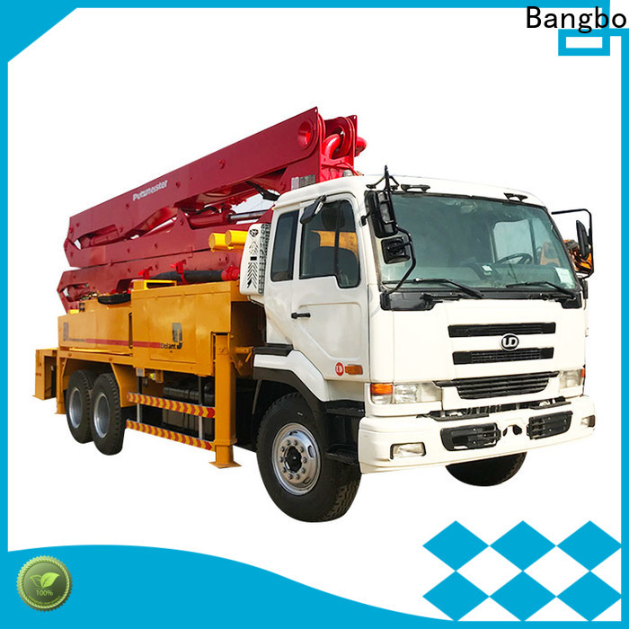 Bangbo High performance used concrete pump truck for sale factory for engineering construction