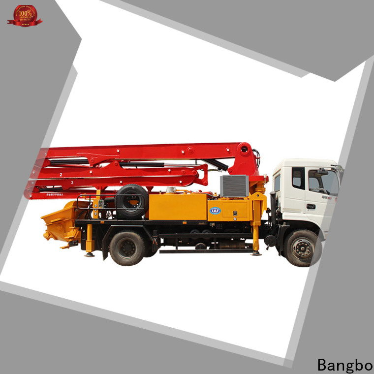 Bangbo Professional concrete pump mixer truck supplier for construction industry