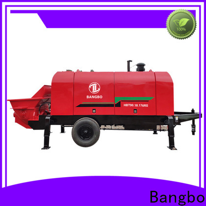 Bangbo High performance concrete pumping equipment for sale manufacturer for engineering construction
