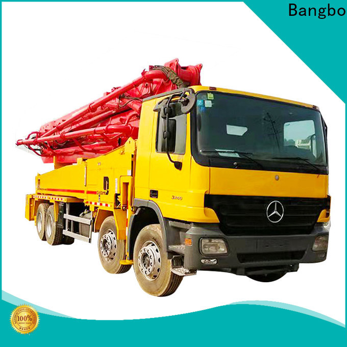 Bangbo Professional cement pump truck company for engineering construction