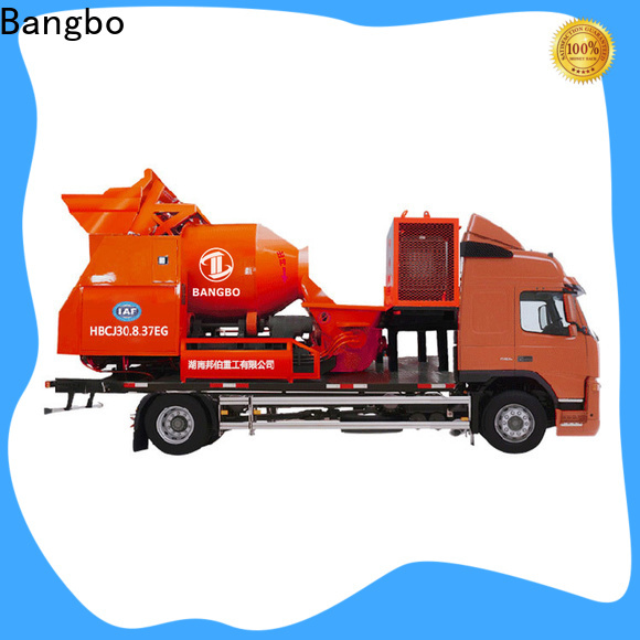 Bangbo Professional concrete mixer truck manufacturers manufacturer for highway project