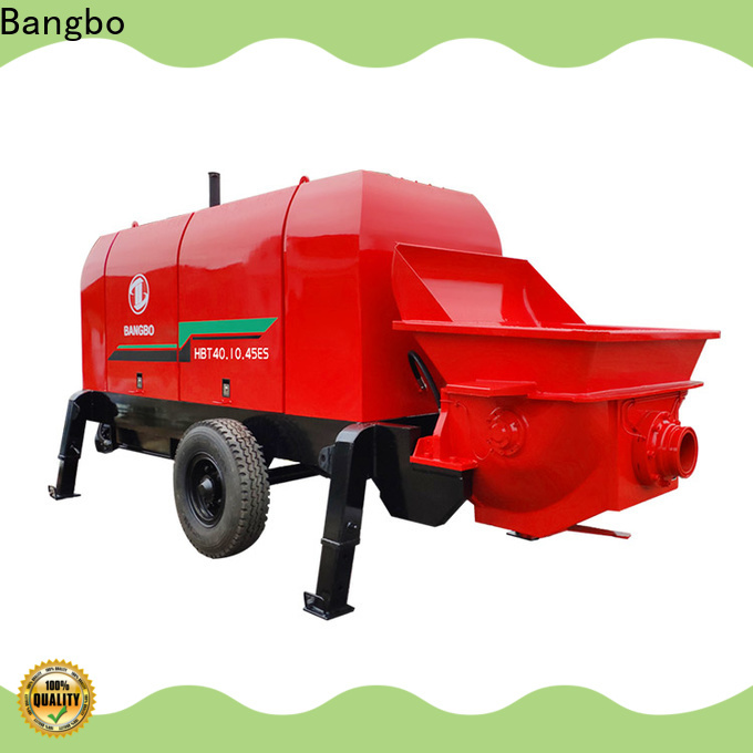 Bangbo Professional concrete pump supplier supplier for engineering construction