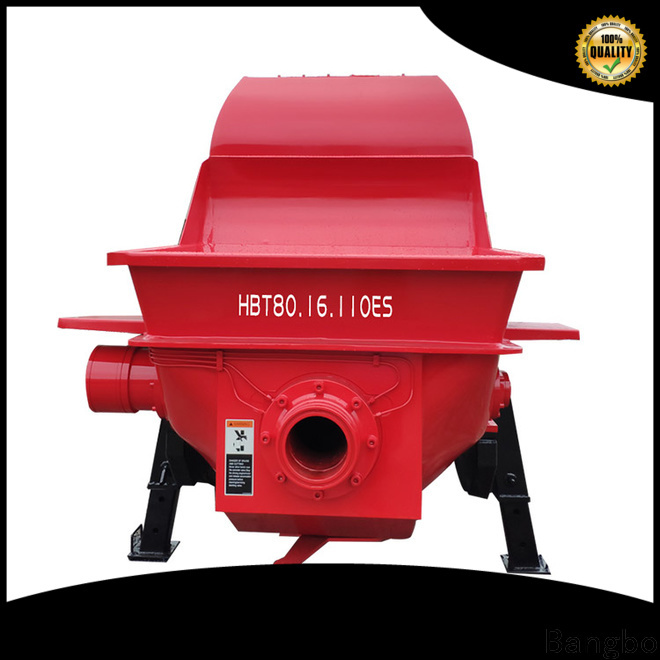 Bangbo stationary concrete mixer for sale manufacturer for engineering construction