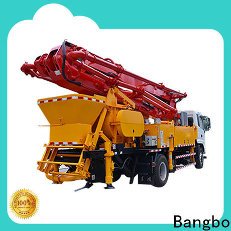 Bangbo High performance city concrete pump manufacturer for construction project