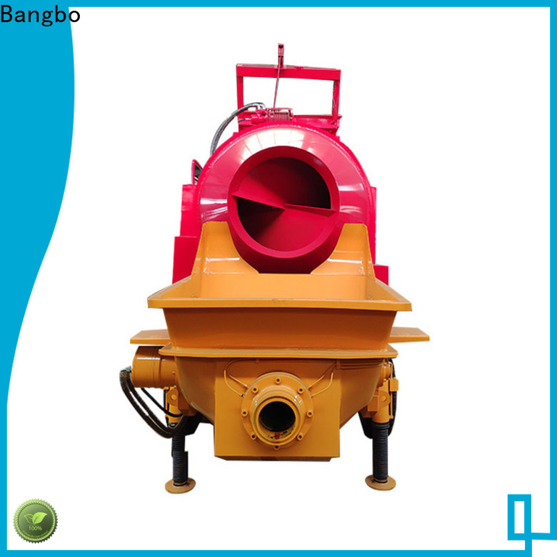 Bangbo types of concrete mixer company for construction industry
