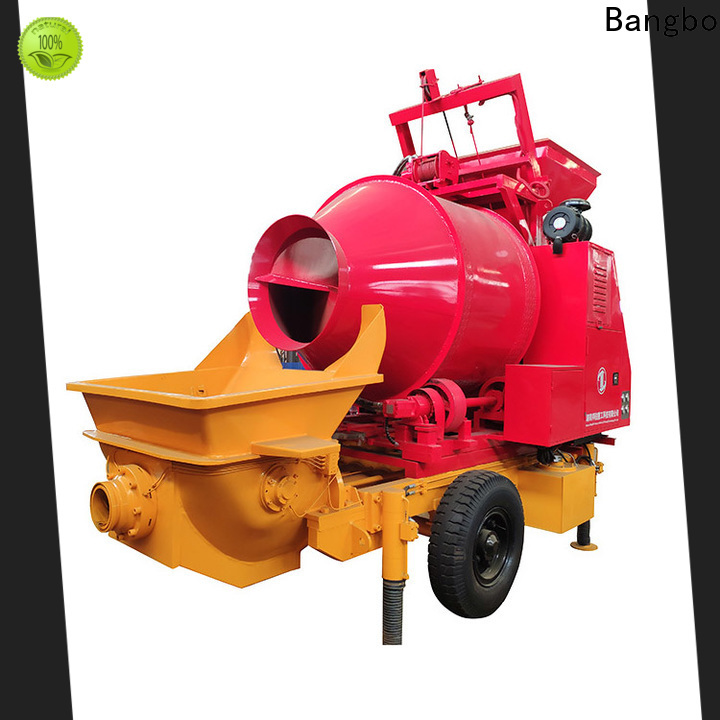 Bangbo cement mixer and pump factory for construction industry