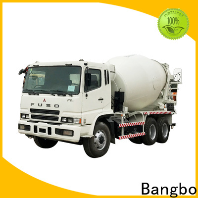 Bangbo used mixer trucks factory for construction industry