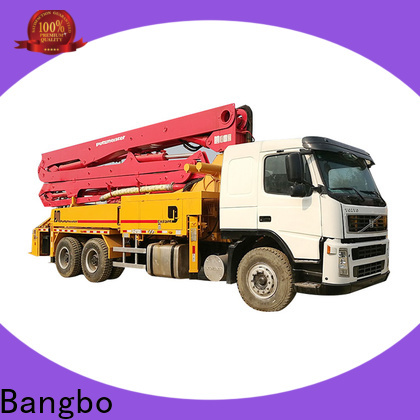 Bangbo used pump trucks for sale supplier for engineering construction
