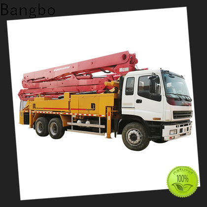 Professional concrete pump truck for sale factory for engineering construction