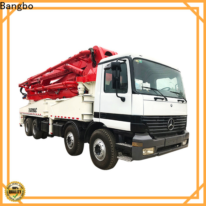 Bangbo Professional used pump trucks for sale manufacturer for construction industry