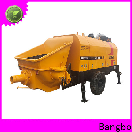 Bangbo High performance used stationary concrete pumps for sale manufacturer for construction project