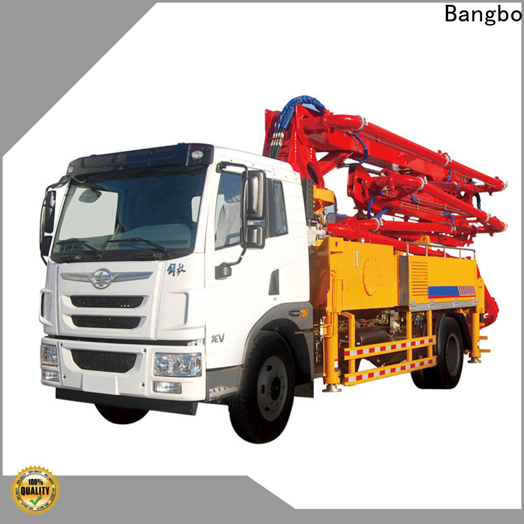Professional new concrete pump truck for sale company for construction projects