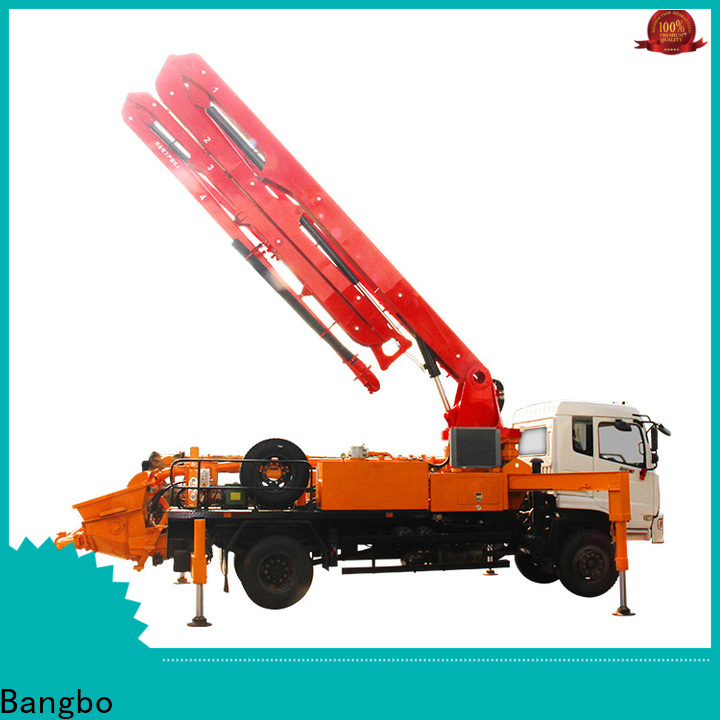 Bangbo Professional concrete pumping truck cost supplier for engineering construction