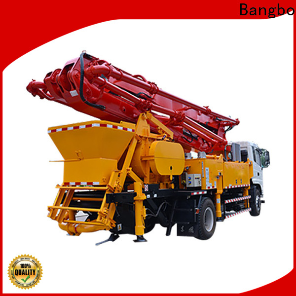 Great concrete pump truck company for construction project