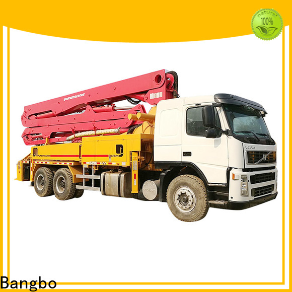 Bangbo cement truck pump manufacturer for construction projects