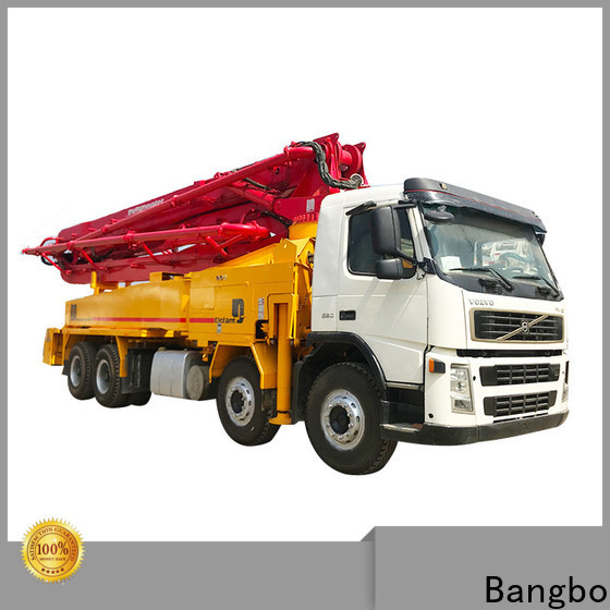 Bangbo concrete mixer pump truck manufacturer for engineering construction
