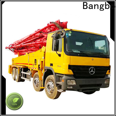 Great used concrete pump truck company for engineering construction