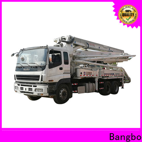 High performance cement pump truck factory for engineering construction