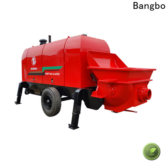 Bangbo concrete stationary pump manufacturer for construction project