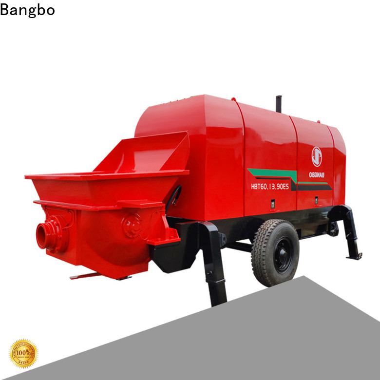 Bangbo Great stationary concrete pump for sale company for engineering construction