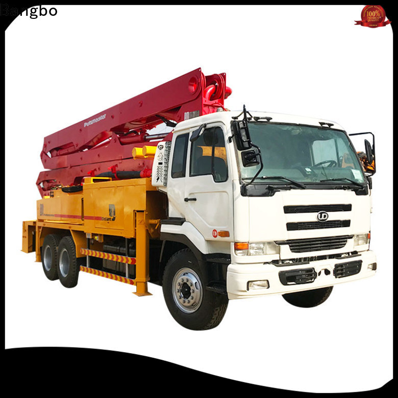 Bangbo Great used concrete trucks factory for construction project