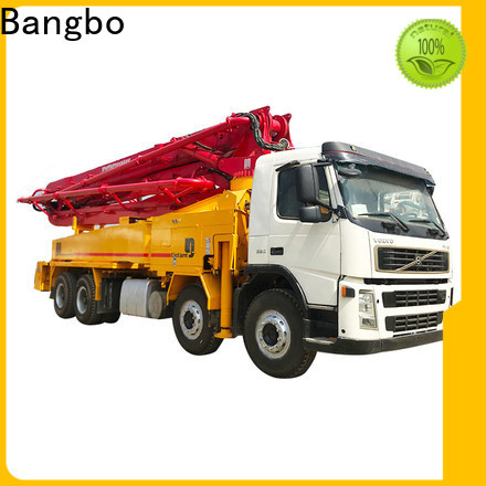 Bangbo Professional cement pump truck for sale manufacturer for construction projects