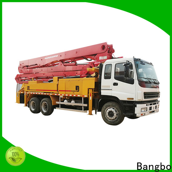 Bangbo used concrete pump trucks for sale supplier for engineering construction