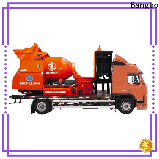 Bangbo Professional cement mixer truck price supplier for construction projects
