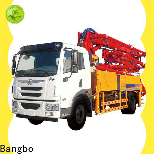 Bangbo Professional pump truck price factory for construction industry