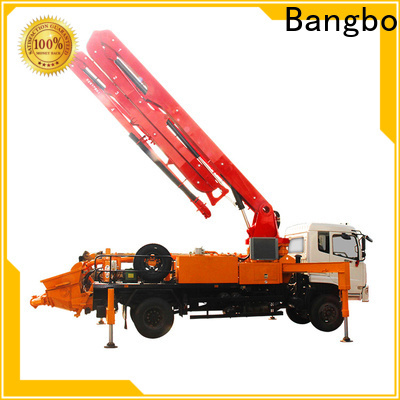 Bangbo concrete pump rental near me manufacturer for engineering construction