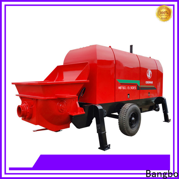 Bangbo Great concrete pump machine factory for engineering construction